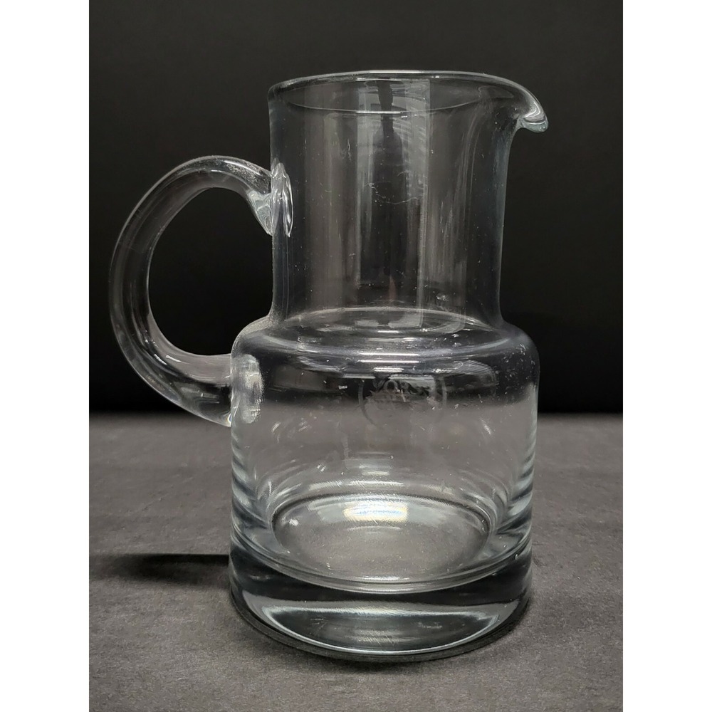 Vtg Tiffany & Co. Clear Crystal Pitcher, custom for 1998 CEO Summit RARE